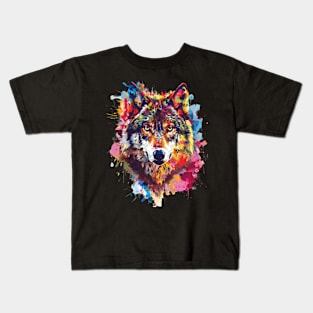 Wolf Wilderness Wisdom Kids T-Shirt